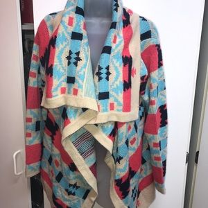 Styleholic brand multi color wrap style sweater